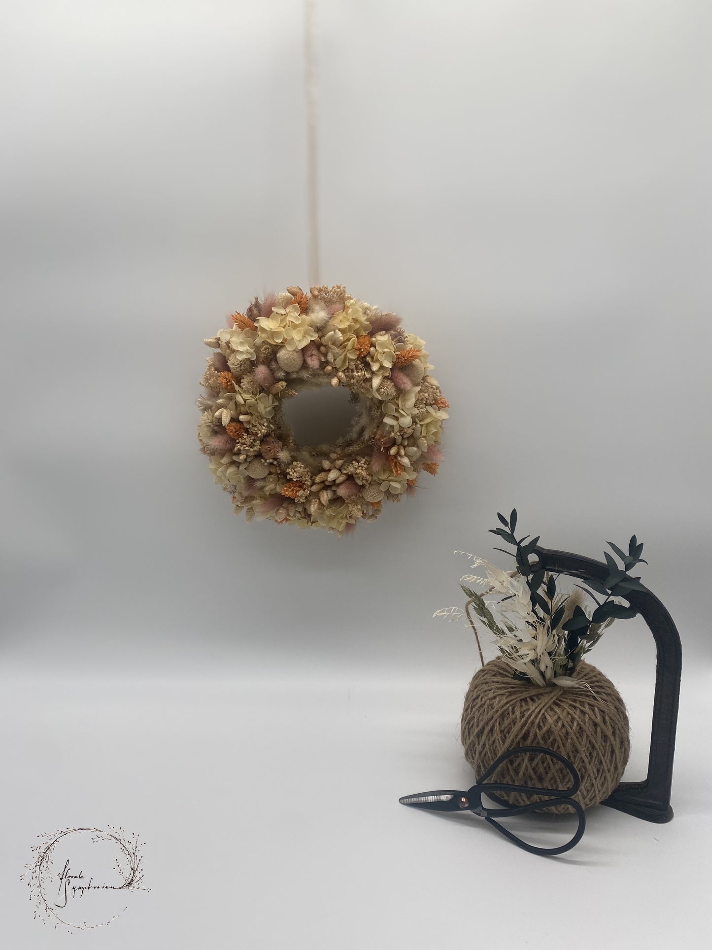 Trockenblumenkranz