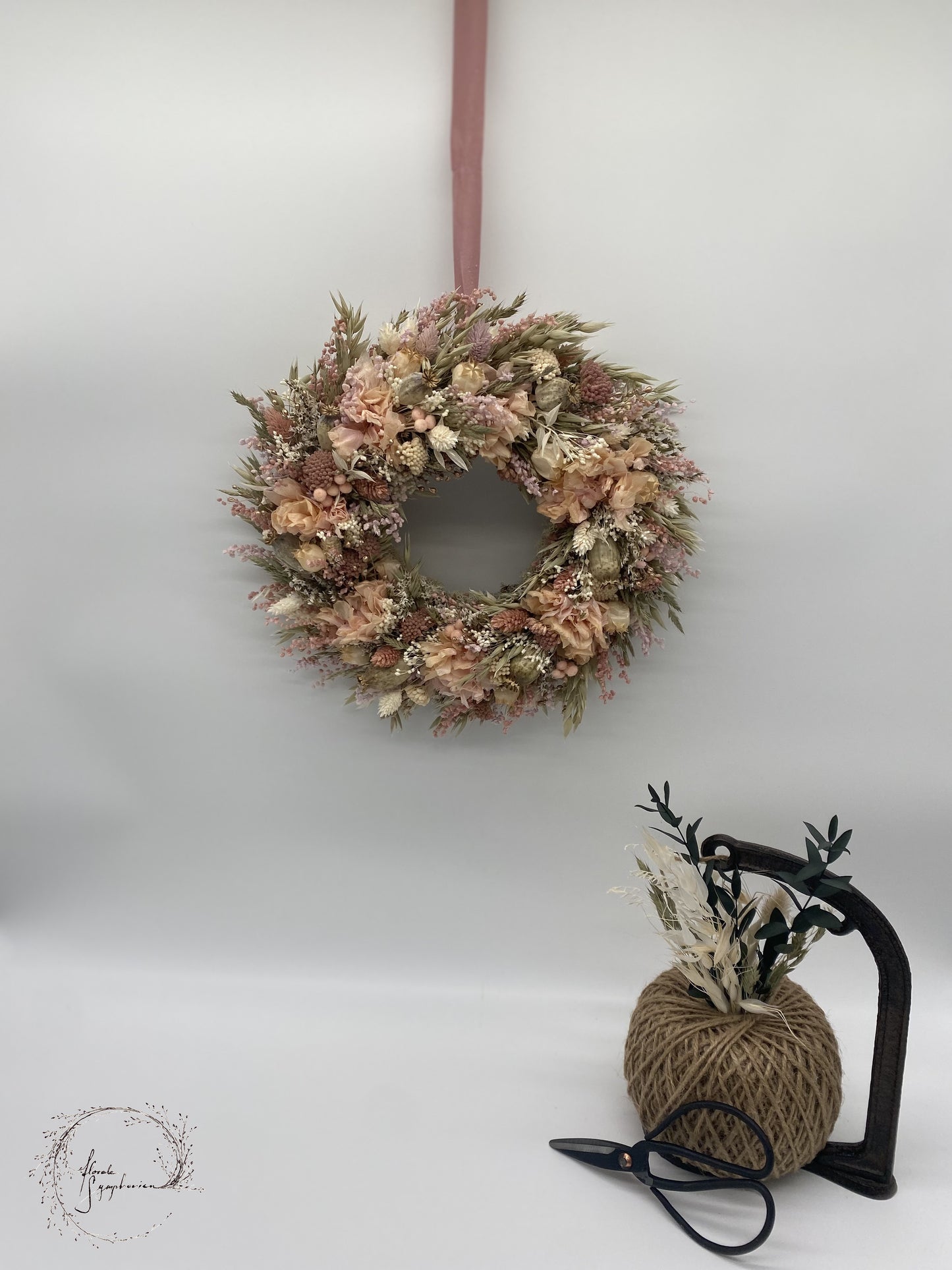 Trockenblumenkranz