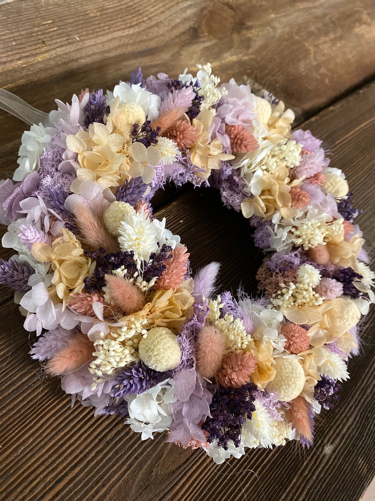 Trockenblumenkranz
