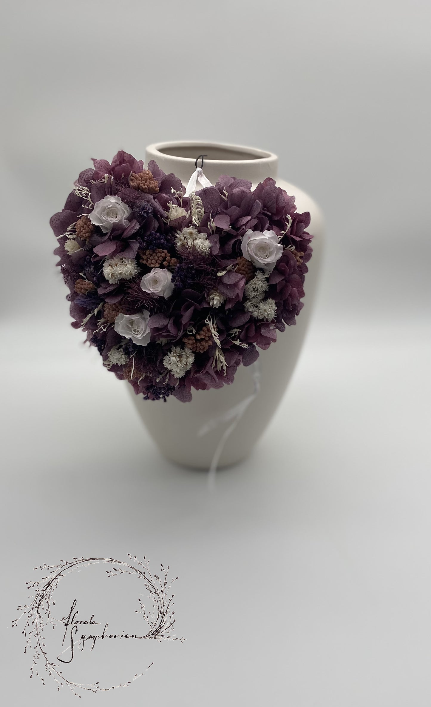 Trockenblumenherz