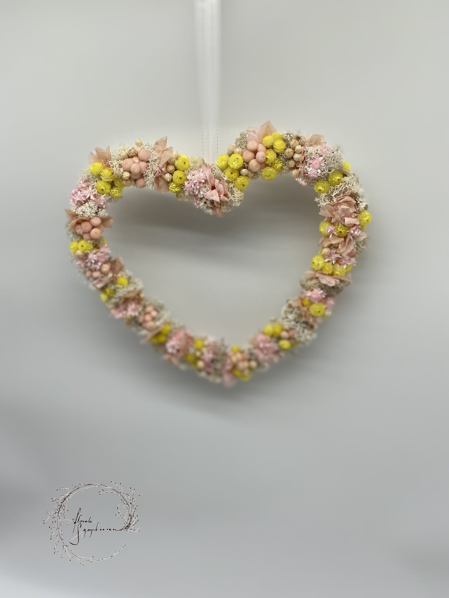 Trockenblumenherz