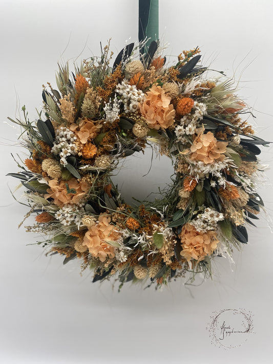 Trockenblumenkranz