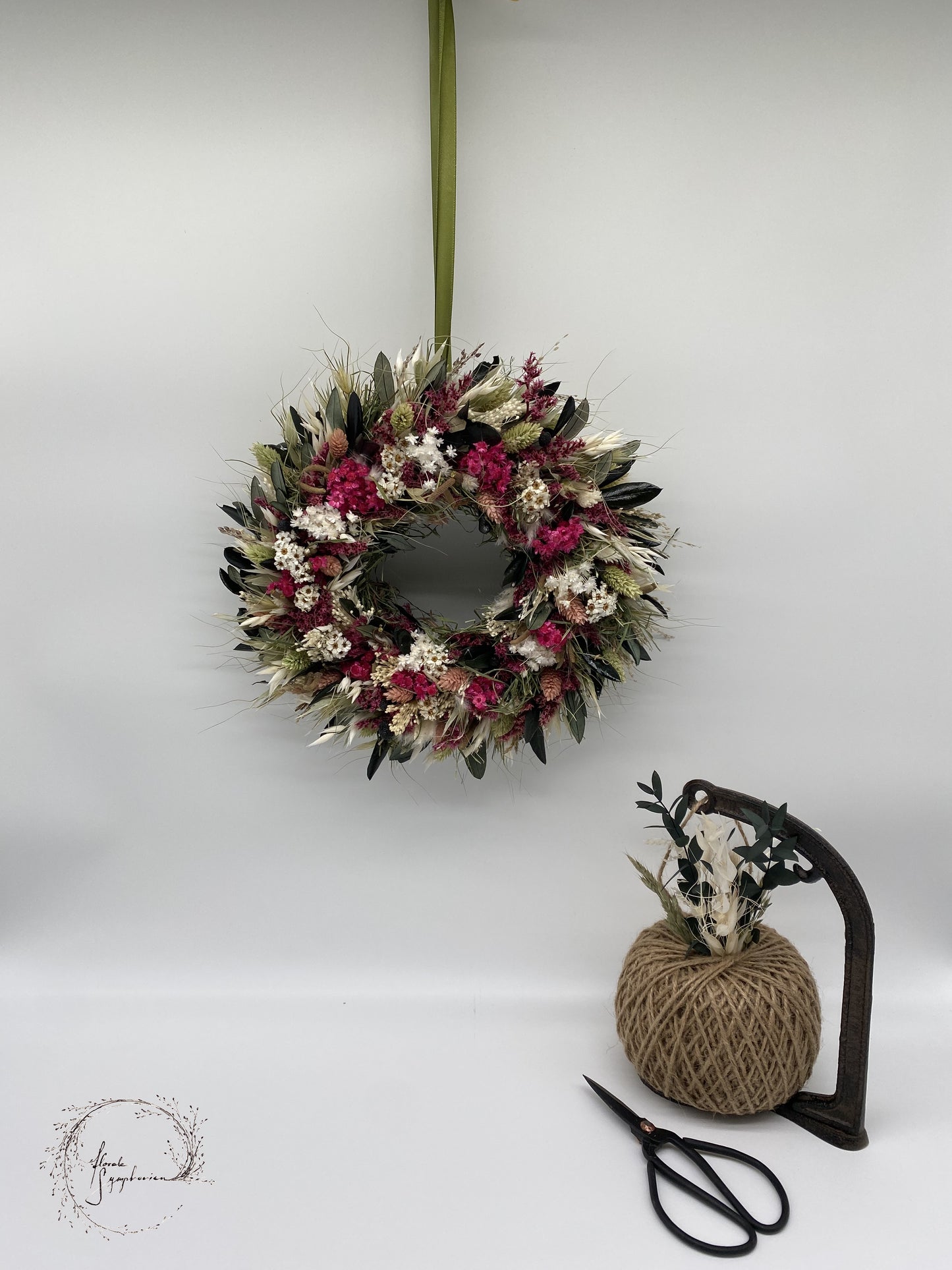 Trockenblumenkranz