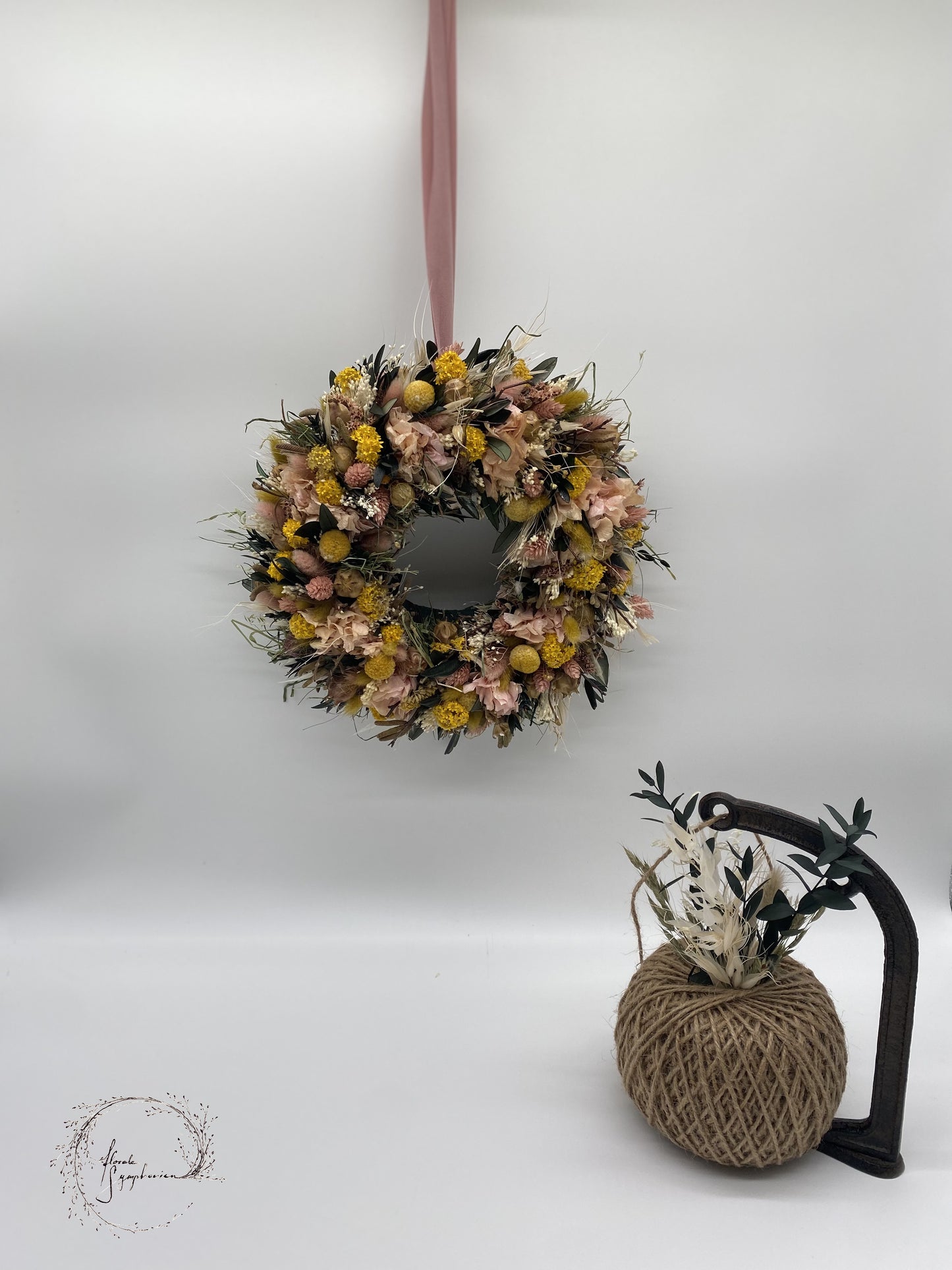 Trockenblumenkranz