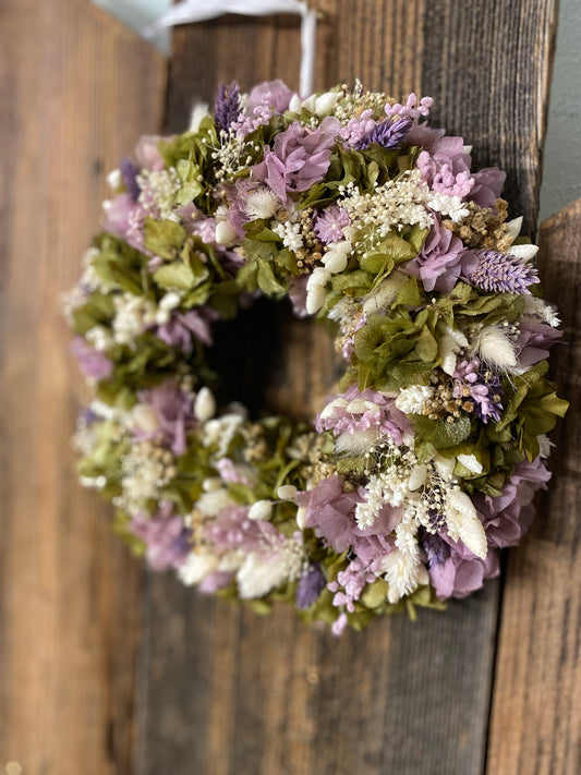 Trockenblumenkranz